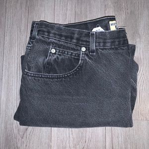 Black high waste Jean